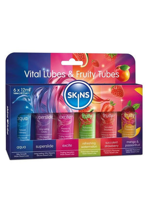 Skins Sampler Tubes 12ml (6 Per Pack) - Vital/Fruity