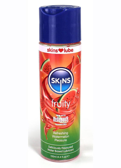Skins Watermelon Water Based Lubricant - 4.4oz