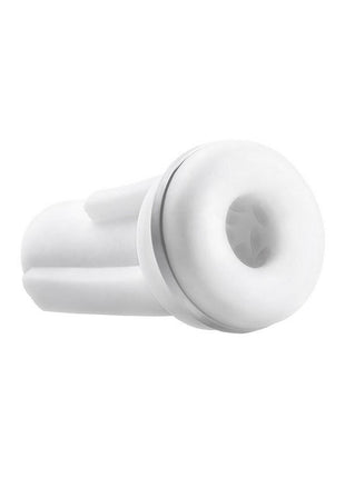 Sky Intense Suction and Vibration Rechargeable Blowjob Machine - White