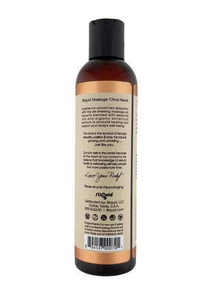 Sliquid Balance Massage Rejuvenation Mandarin Basil - 8.5oz