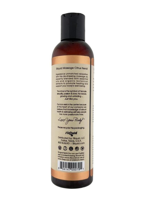 Sliquid Balance Massage Rejuvenation Mandarin Basil - 8.5oz