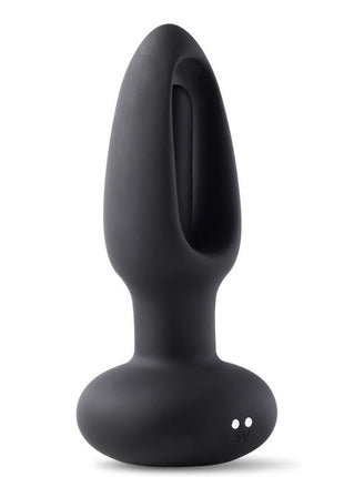 Snuggy Tapping Rechargeable Silicone Prostate Massager Butt Plug Anal Vibrator