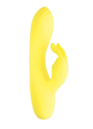 Sorbet Lemon Rechargeable Silicone Rabbit - Yellow