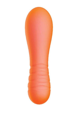 Sorbet Orange Gaze Rechargeable Silicone Bullet Vibrator - Orange