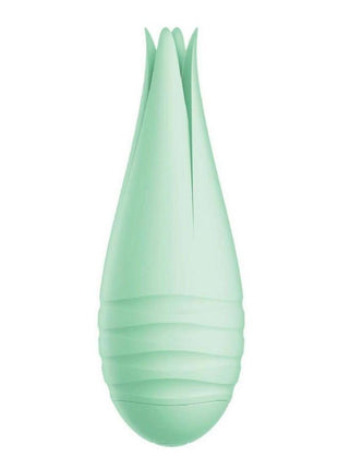 Sorbet Wiggle Rechargeable Silicone Bullet Vibrator - Mint Green