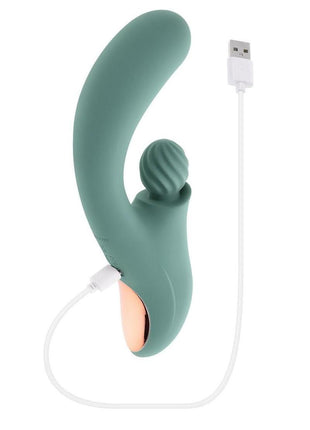 Spiral Charm Rechargeable Silicone Clitoral Stimulator