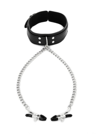 Sportsheets Collar with Nipple Clamps