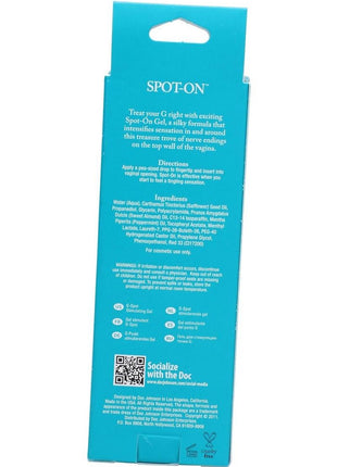 Spot On G-Spot Stimulating Gel For Women