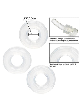 Stacker Rings Silicone Cock Rings