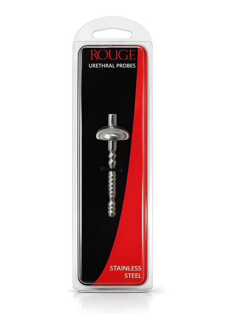 Stainless Steel Mushroom Head Urethral Probe - Silver