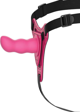 Stardust Switch Hitter Adjustable Silicone Strap-On - Pink