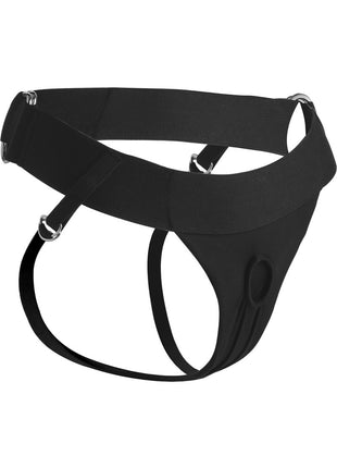 Strap U Avalon Jock Style Strap-On Harness - Black