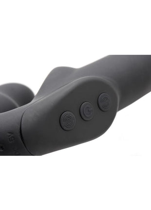 Strap U Evoke Super Charged Rechargeable Silicone Vibrating Strapless Strap-On