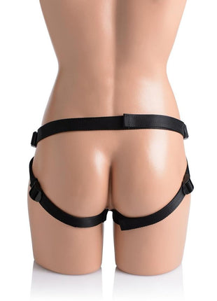Strap U Pegged Pegging Silicone 5in Dildo with Harness