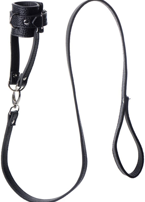 Strict Ball Stretcher with Leash - Black