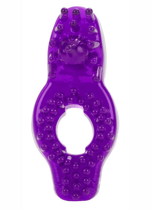 Super Stretch Enhancer Cock Ring - Purple