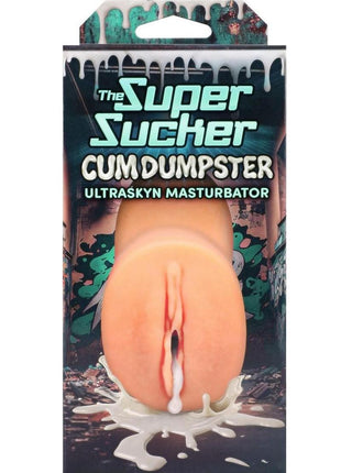 Super Sucker Cum Dumpster Ultraskyn Masturbator - Pussy - Vanilla