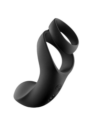 Svakom Benedict Silicone Rechargeable Cock Ring - Black