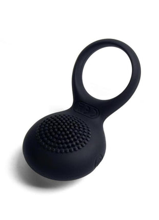 Svakom Tyler Silicone Rechargeable Clitoral Stimulator Couple's Ring - Black