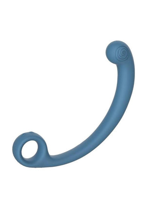 Svibe Snail Axi Rechargeable Silicone Custom Vibrating Spot Wand - Blue Lagoon