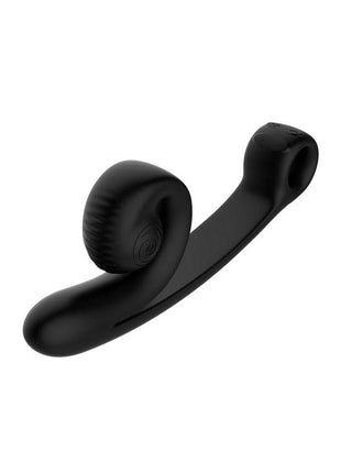 Svibe Snail Curve Rechargeable Silicone Vibrator with Clitoral Stimulator