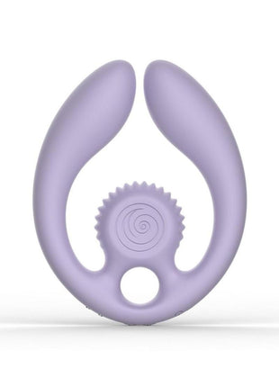 Svibe Snail Gizi Duo Rechargeable Silicone Couples Stimulator with Remote - Lilac
