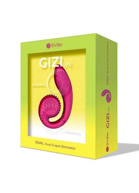 Svibe Snail Gizi Lite Rechargeable Silicone Vibrator - Sweet Dragonfruit