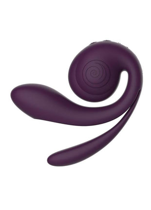 Svibe Snail Gizi Pro Rechargeable Silicone Triple Stimulator - Grape