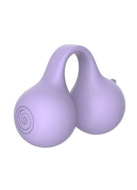 Svibe Snail Twinn Rechargeable Silicone Finger Vibrator with App - Lilac