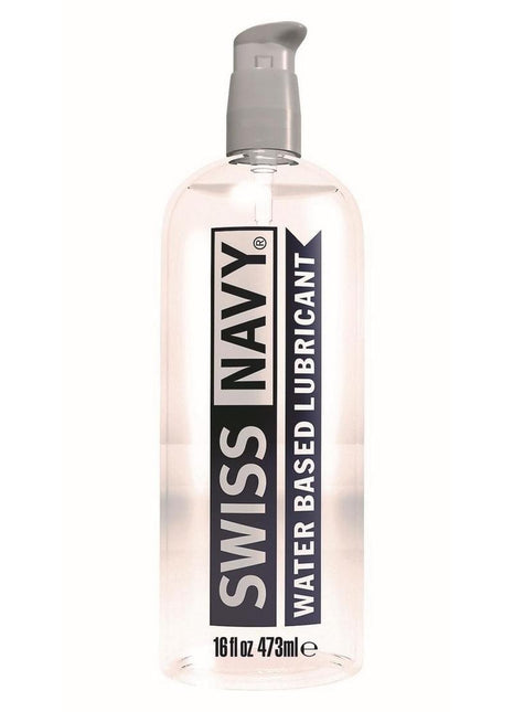 Swiss Navy Water-Based Lubricant - 16oz/473ml