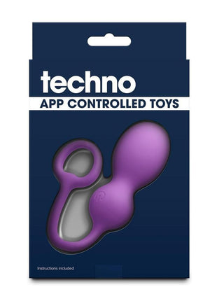 Techno Bop Rechargeable Silicone App Compatible Vibrator