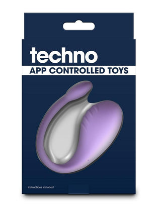 Techno Rave Rechargeable Silicone App Compatible Vibrator