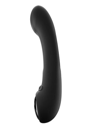 Tempo Pressure Sensing App Controlled Kinky Finger Tapping Rechargeable Silicone G-Spot Vibrator