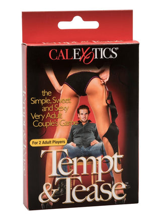 Tempt and Tease Couples Card Game