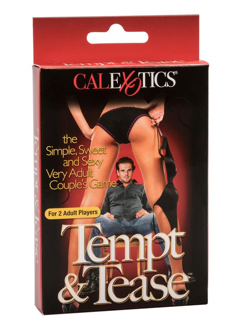 Tempt and Tease Couples Card Game