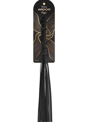 Temptasia Ardor Silicone Flogger - Black