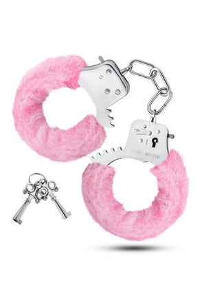 Temptasia Faux Fur Cuffs - Pink