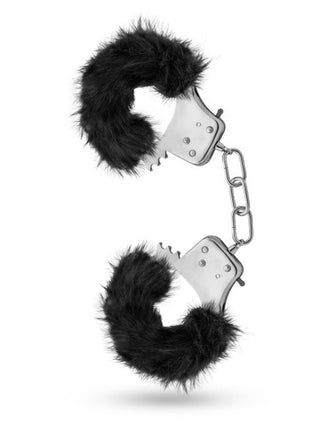 Temptasia Plush Fur Cuffs - Black