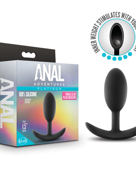 Anal Adventures Slim Vibra Plug