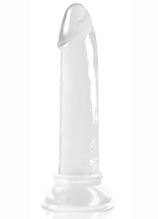 The 9's - Diclets Jelly Dildo - Clear - 7in