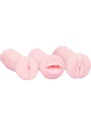 The 9's - Pocket Pink Mini Masturbator Trio - Pink