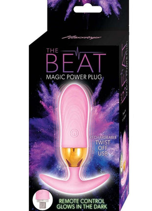 The Beat Magic Power Rechargeable Silicone Plug - Pink