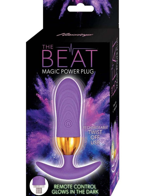 The Beat Magic Power Rechargeable Silicone Plug - Purple