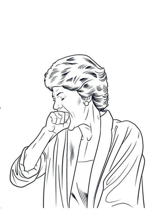 The Golden Gilfs Porn Parody Coloring Book