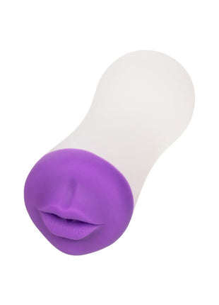 The Gripper Deep Throat Grip Masturbator - Mouth - Frost/Purple