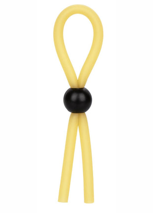The Lasso Cock Ring - Vanilla/Yellow