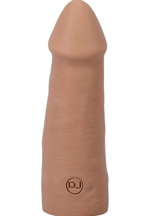The Realistic Cock Ultraskyn Removable Vac-U-Lock Suction Cup - Caramel - 5in