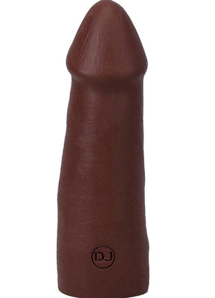 The Realistic Cock Ultraskyn Removable Vac-U-Lock Suction Cup - Chocolate - 5in