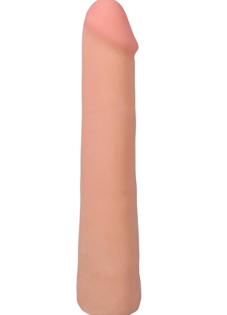 The Realistic Cock Ultraskyn Removable Vac-U-Lock Suction Cup - Vanilla - 9in
