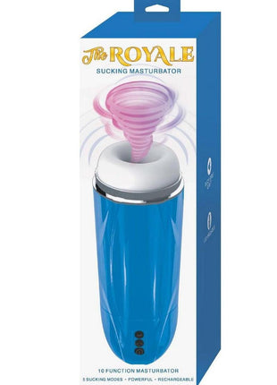 The Royal Sucking Masturbator Rechargeable - Blue